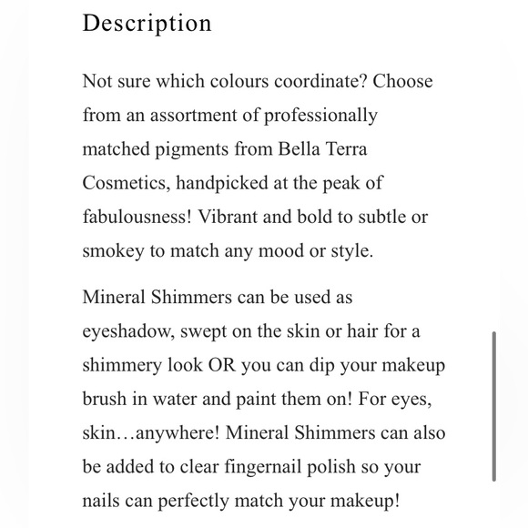 Bella Terra Mineral Cosmetics - Picture 4 of 8